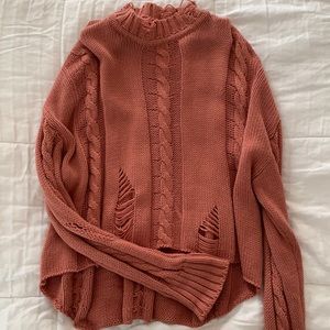 Beautiful Buckle knitted sweater